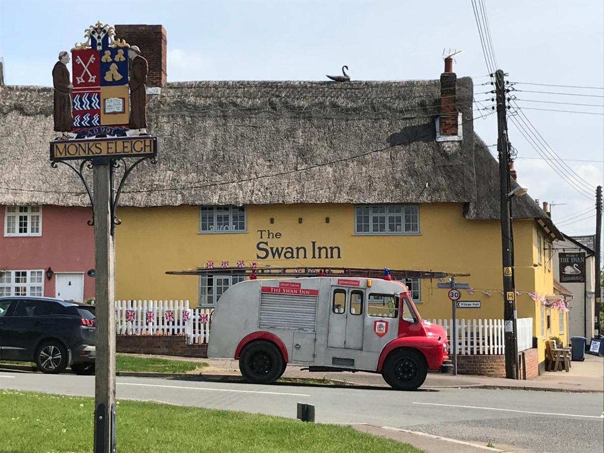 The Swan Inn Monks Eleigh Exterior foto